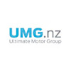 The logo for umg nz ultimate motor group.